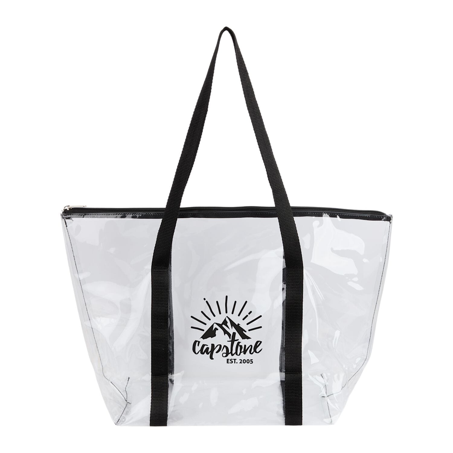 Urban Clear Zipper Tote