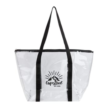 Urban Clear Zipper Tote