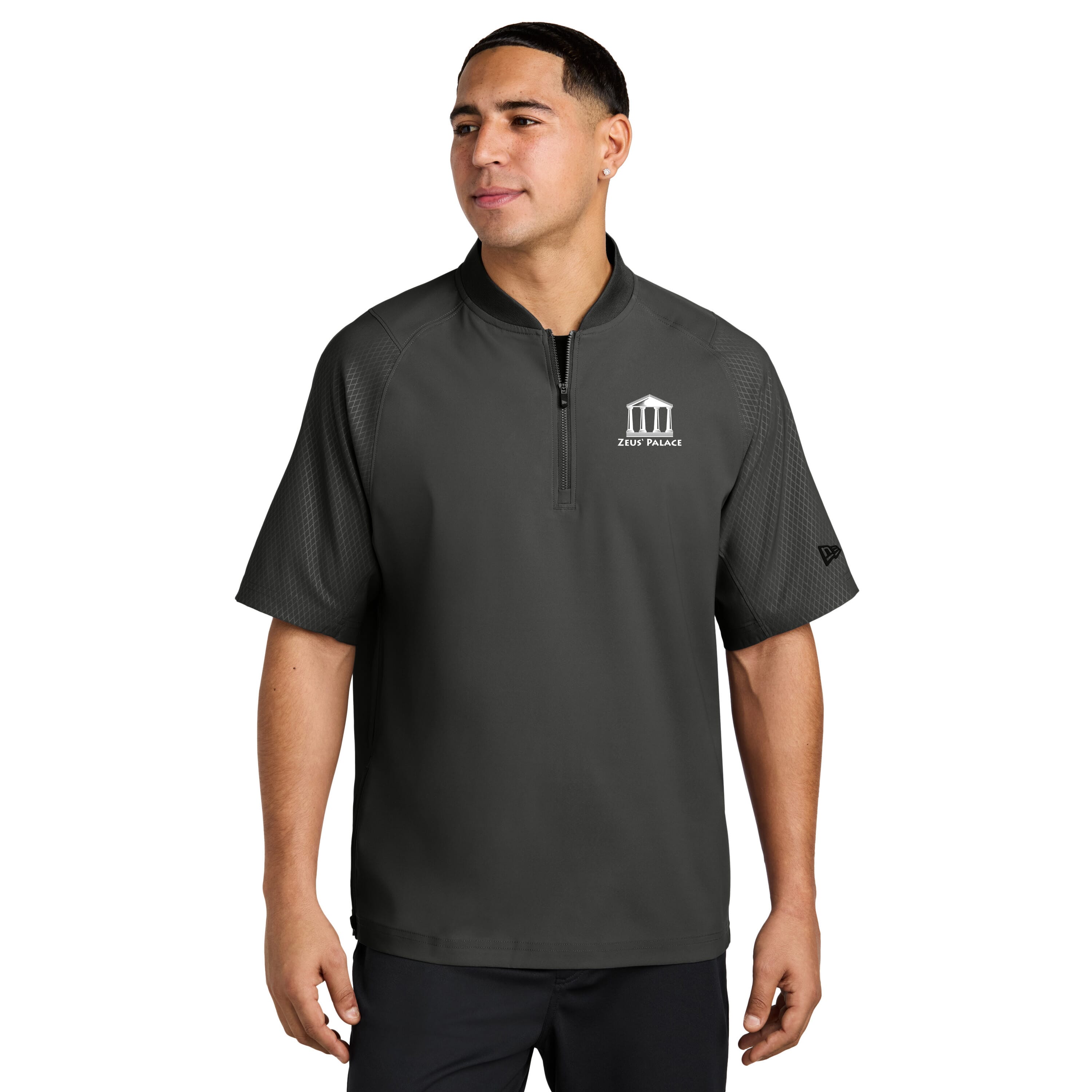 New Era® Cage Short Sleeve 1/4-Zip Jacket