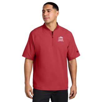 New Era Cage Short Sleeve Quarter-Zip Jacket