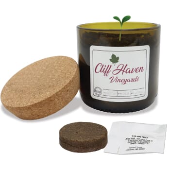 Recycled Wine Bottle Grow Kit