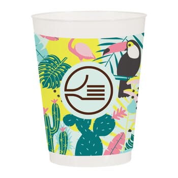 16 oz Frost Flex Stadium Cup - Full Color