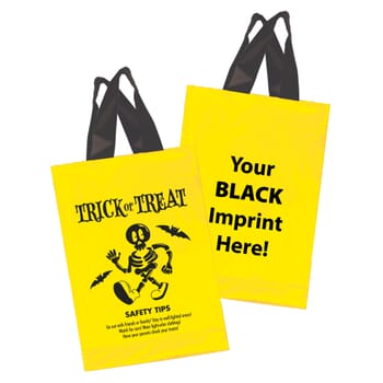 Halloween Soft Loop Shopper Bag- Skeleton &amp; Safety Tips