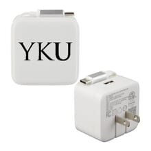 ETL Listed 20W Wall Charger with Retractable Cable