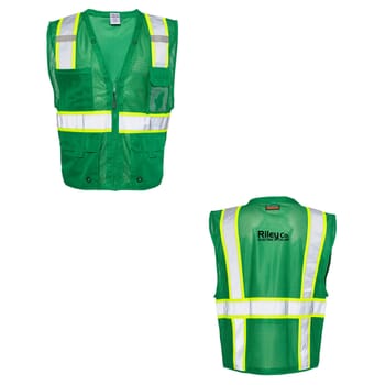 Unisex Kishigo EV Series® Enhanced Visibility Multi-Pocket Mesh Vest