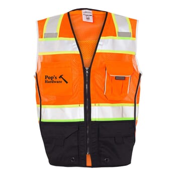 Unisex Kishigo Premium Black Series® Black Bottom Class 2 Vest