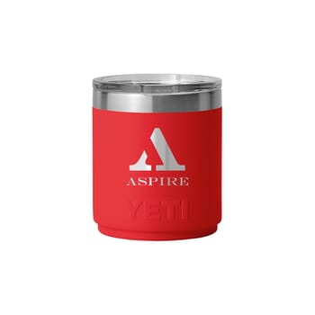 10 oz YETI® Rambler® Stackable Lowball with DuraSip™ Ceramic Lining