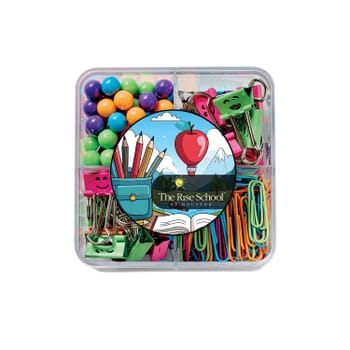 Supply Line® Square Clips &amp; Pins Set Neon
