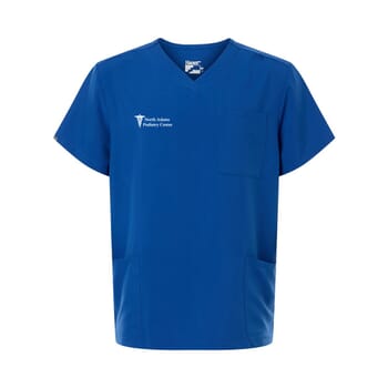 Men's Hanes V-Neck 3 Pocket Scrub Top