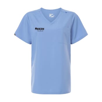 Women's Hanes V-Neck 1 Pocket Scrub Top