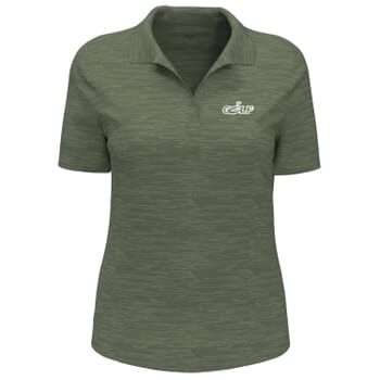 Ladies' Callaway Broken Stripe Polo