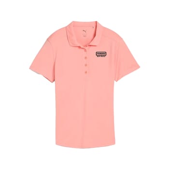 Women's Puma Solid Short Sleeve Polo