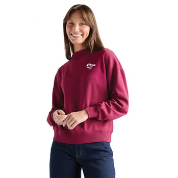Charles River Women's Willow Mock-Neck Sweatshirt
