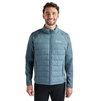 Charles River Men's Lotus Hybrid Puffer Jacket