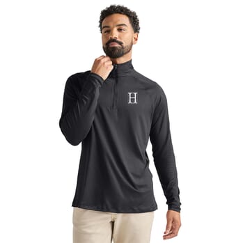 Charles River Men's Cayak Lightweight Stretch Quarter Zip Pullover