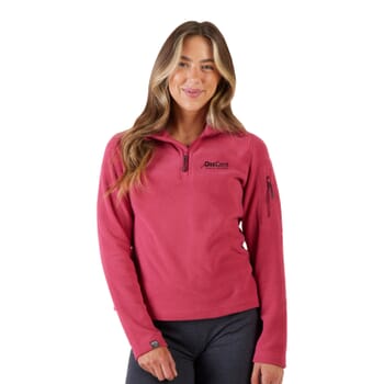 Women's Fireside Fleece Microfleece Quarter Zip